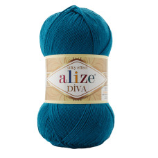 Farbe 646 petrol - ALIZE Diva Uni Microfaser 100g