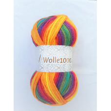 !NEU! Wolle1000 - Extra 200g - Farbe 37 bunt