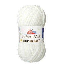 Farbe 80301 weiß - Himalaya Dolphin Baby  100g