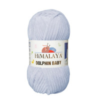 Farbe 80325 silbergrau - Himalaya Dolphin Baby  100g