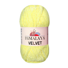 Farbe 90002 vanille - Himalaya Velvet  100g - Chenille Garn