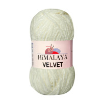 Farbe 90008 natur - Himalaya Velvet  100g - Chenille Garn