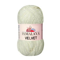 Farbe 90008 natur - Himalaya Velvet  100g - Chenille Garn