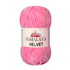 Farbe 90009 rosa - Himalaya Velvet  100g - Chenille Garn
