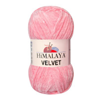 Farbe 90019 rosa - Himalaya Velvet  100g - Chenille Garn