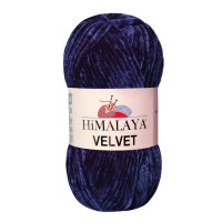 Farbe 90021 marine - Himalaya Velvet  100g - Chenille Garn