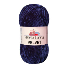 Farbe 90021 marine - Himalaya Velvet  100g - Chenille Garn