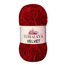 Farbe 90022 bordo - Himalaya Velvet  100g - Chenille Garn