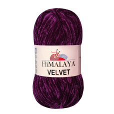 Farbe 90028 lila - Himalaya Velvet  100g - Chenille Garn