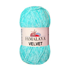 Farbe 90035 aqua - Himalaya Velvet  100g - Chenille Garn