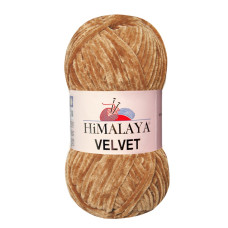 Farbe 90037 braun - Himalaya Velvet 100g - Chenille Garn Farbe 90037 braun - Himalaya Velvet 100g - Chenille Garn