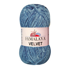 Farbe 90041 dunkelblau - Himalaya Velvet  100g - Chenille Garn