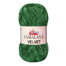 Farbe 90060 grün - Himalaya Velvet  100g - Chenille Garn