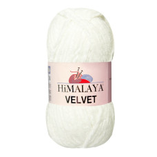 Farbe 90063 creme - Himalaya Velvet  100g - Chenille Garn