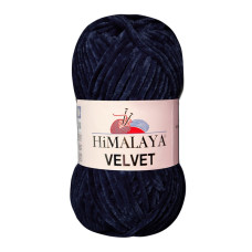 Farbe 90080 marine - Himalaya Velvet 100g - Chenille Garn