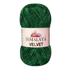 Farbe 90082 smaragd - Himalaya Velvet  100g - Chenille Garn