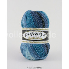 555-19 - Papatya Batik Silver - blautöne 100g