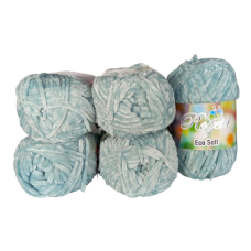 Rozetti ECO Soft / Chenille - 5er Pack - Aqua - Sonderposten