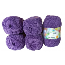 Rozetti ECO Chenille - 5er Pack - Violet / Lila - Sonderposten
